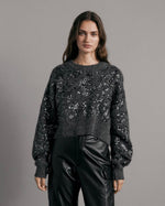 RAG & BONE Liza Sequin Sweater Relaxed Fit Sweater