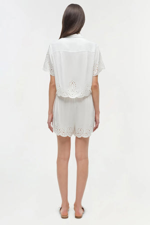 SIMKHAI Amelie Embroidered Short