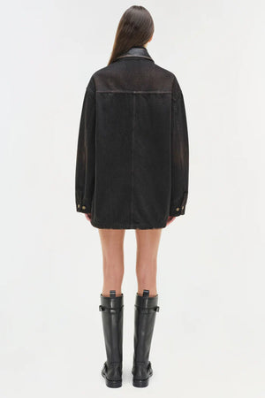 SIMKHAI Larz Denim Chore Jacket