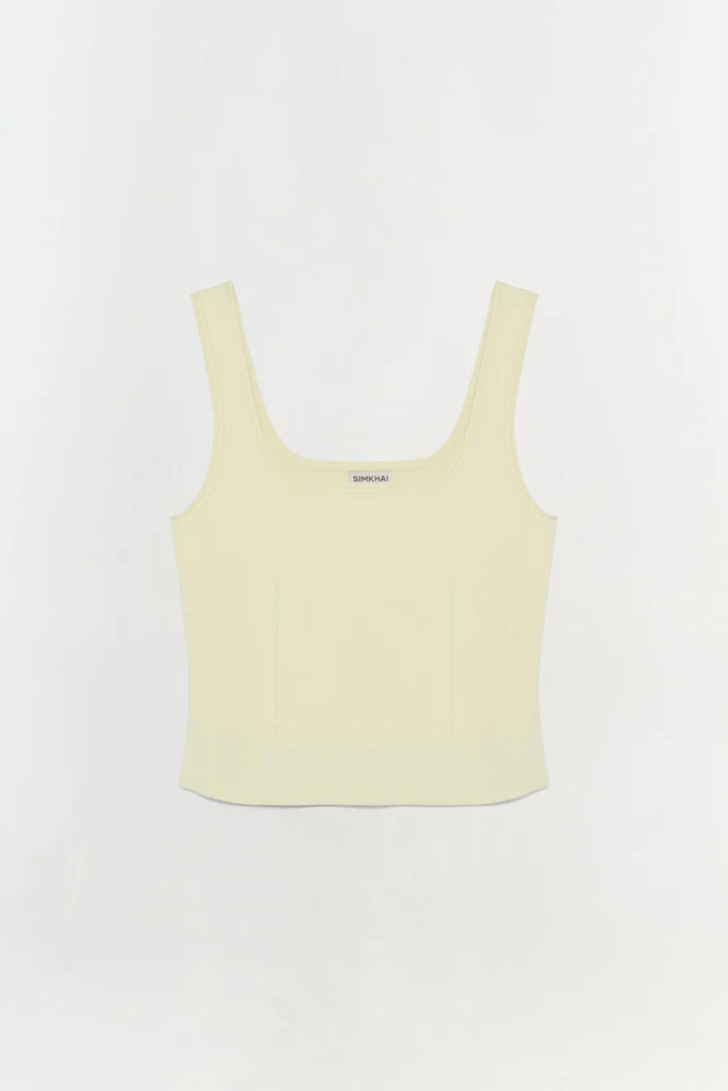 SIMKHAI Ramaina Compact Knit Tank
