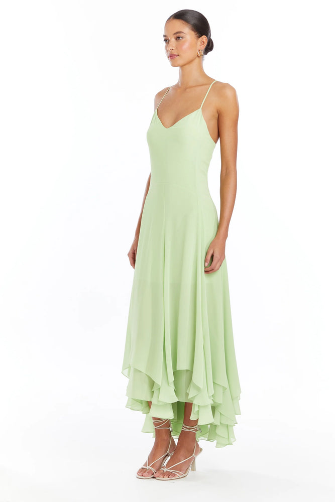 AMANDA UPRICHARD CLEMENZA DRESS pear