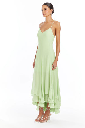 AMANDA UPRICHARD CLEMENZA DRESS pear