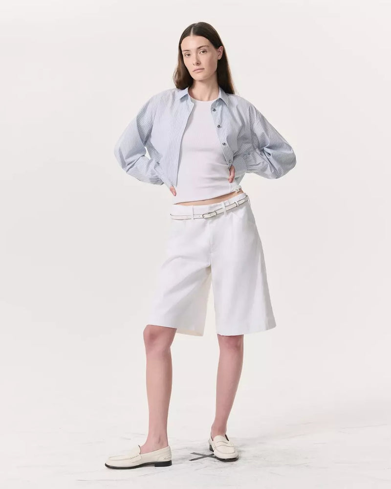 Rag & Bone Banks Linen-Blend Shorts