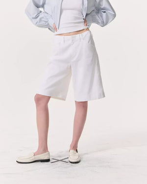 Rag & Bone Banks Linen-Blend Shorts
