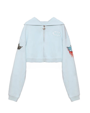 BOYS LIE Ask Me If I Care Alex Zip Up