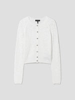 Rag & Bone Women Lucia Ls Cardigan in White