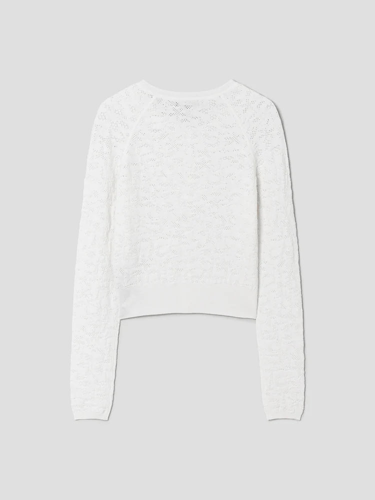 Rag & Bone Women Lucia Ls Cardigan in White