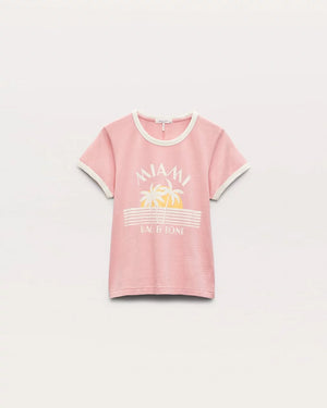 Rag & Bone Miami Boxy Graphic Tee