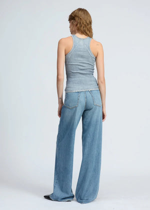 Rag and Bone miramar rib tank in Antonia