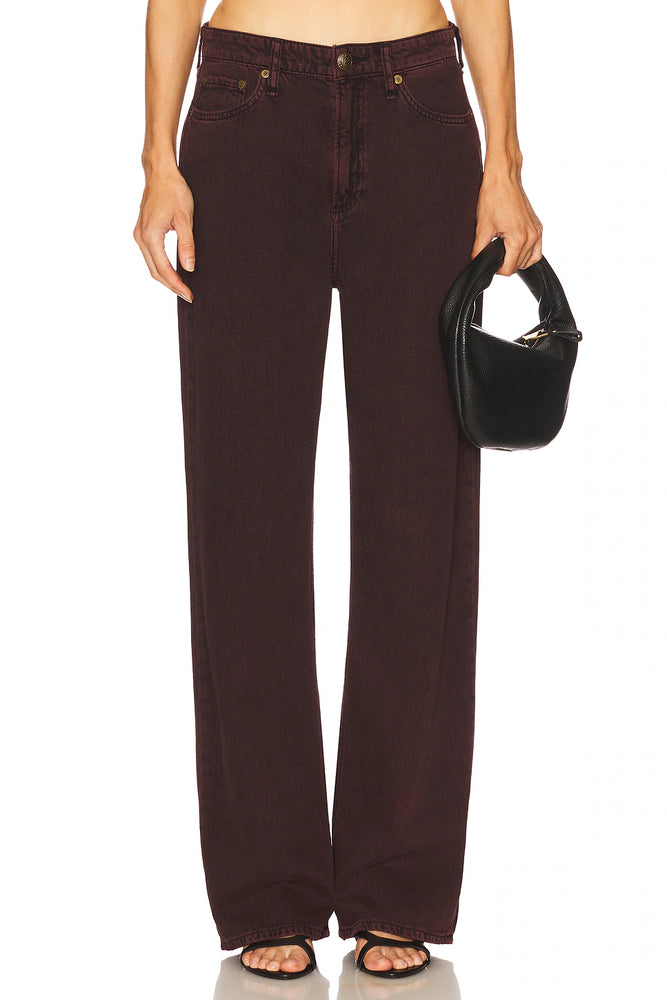 Rag & Bone Featherweight Logan Wide Leg Jeans
