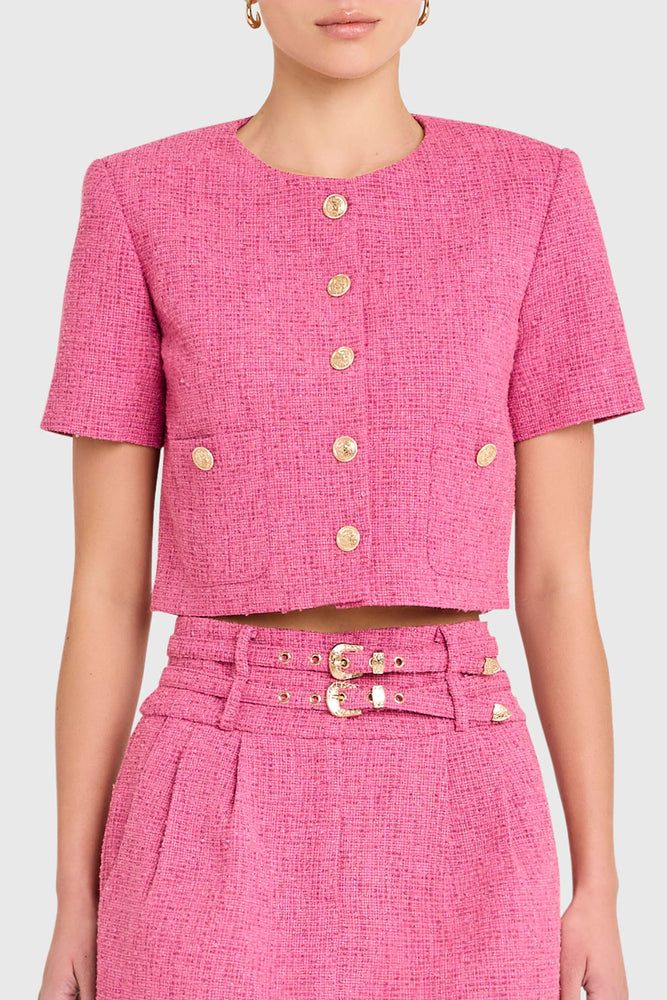 AMANDA UPRICHARD Braswell Top