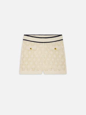 FRAME The Rookie Short in Cream Multi