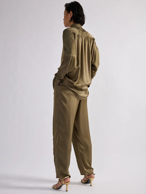 BARBARA BUI lightweight viscose satin shirt