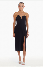 AMANDA UPRICHARD Ronelle Dress in Black