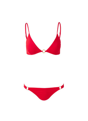 MELISSA ODABASH Greece Red TOP