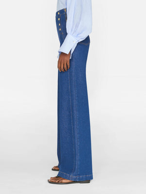 FRAME Sailor snap wide leg