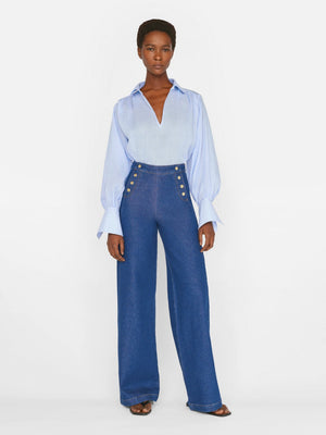 FRAME Sailor snap wide leg