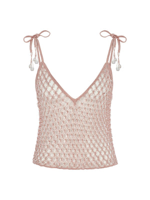 MY BEACHY SIDE Cassia Top Pink