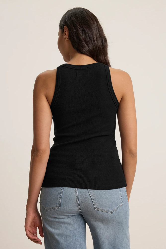VELVET cruz tank top in Black
