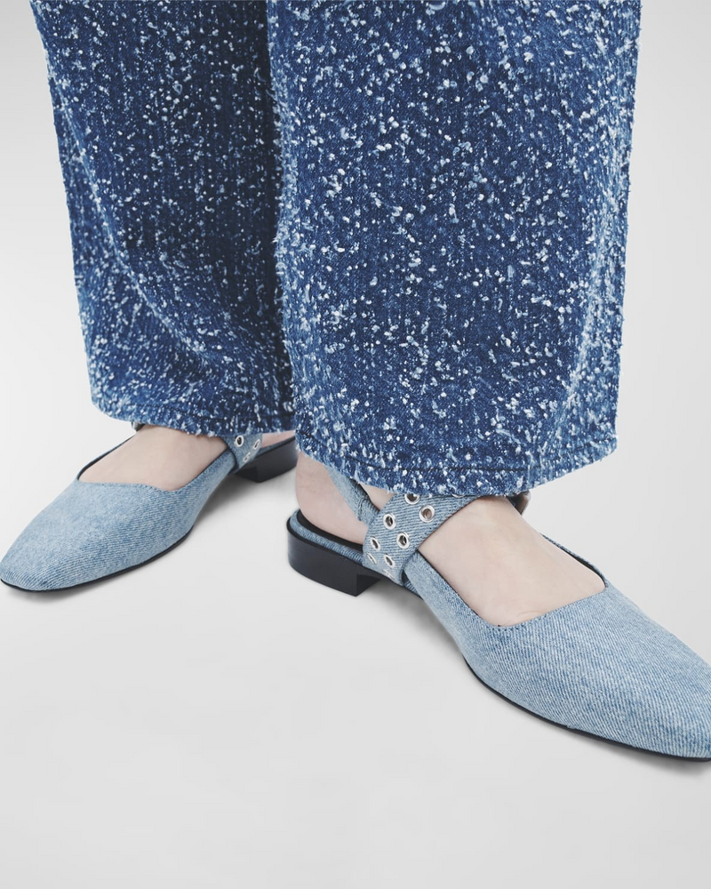 Rag & Bone ASTRA SLINGBACK in denim