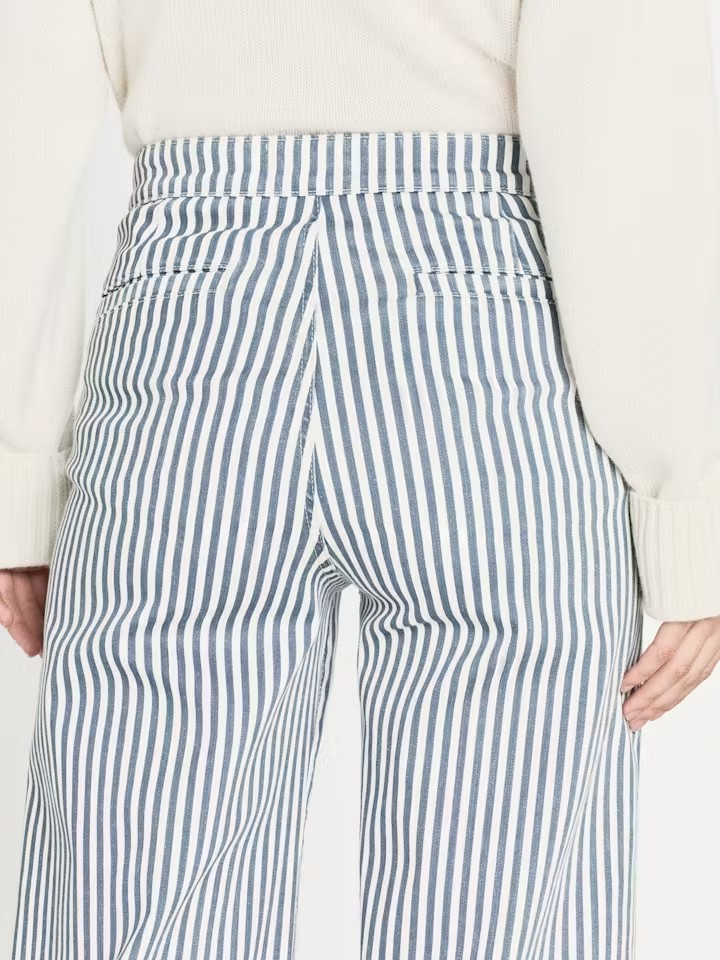 FRAME Tailored Trouser in Seaport Stripe