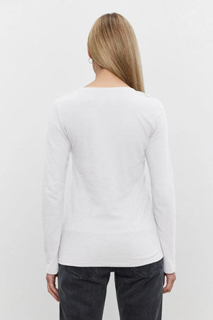 VELVET blaire tee in White
