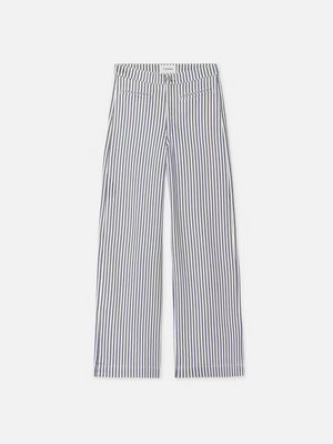 FRAME Tailored Trouser in Seaport Stripe