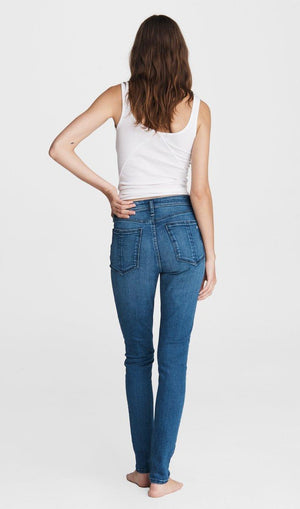 Rag and bone Nina High-Rise Skinny - Topaz