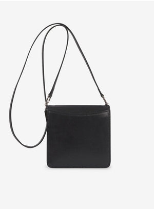 BARBARA BUI SMALL BLACK LEATHER LOVE ME BAG